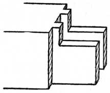 Fig. 168.—Twin Tenons     for Thick Timber.