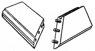 Fig. 202.—Dowelling a Mitred Frame.