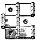 Fig. 230.—Reversible or     Double-folding Screen     Hinge.