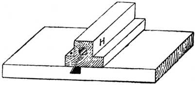 Fig. 318.—Guide Block for Bevelling.