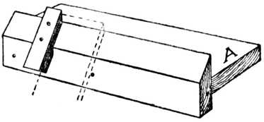 Fig. 327.—"Donkey's Ear" Shooting Board.