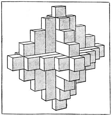 Fig. 369.—Sketch of the Completed Chinese Puzzle.