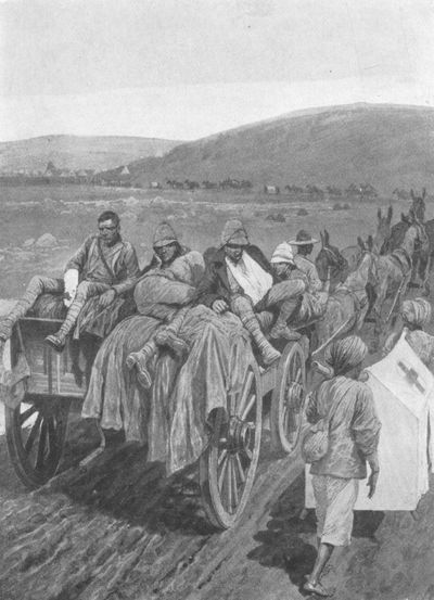 Bringing Wounded Back Into Ladysmith.