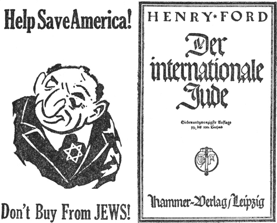 Examples of American Anti-Semetic material