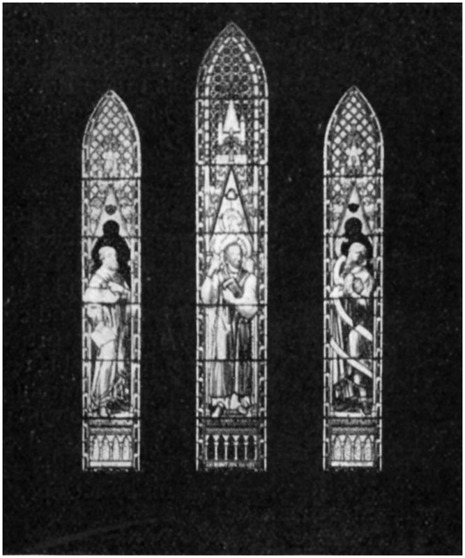 Martyrs' Window to Saunders, Ferrar, and Taylor