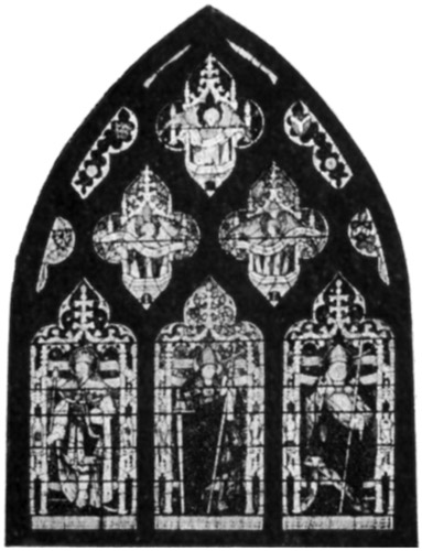 Window Commemorating King Charles I, Laud, and Becket.