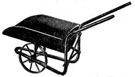 Fig. 16.—Forward Dump Charging Barrow, Sterling Wheelbarrow Co.