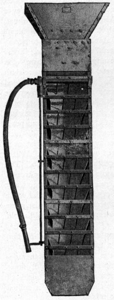 Fig. 23.—Gilbreth Gravity Mixer, Trough Form.