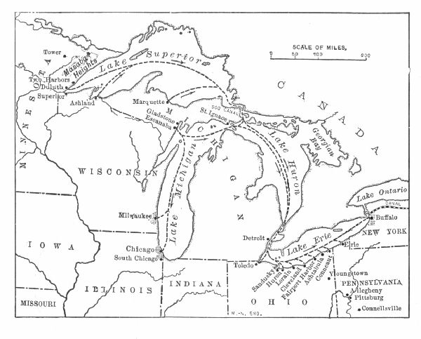 MOVEMENT OF IRON ORE