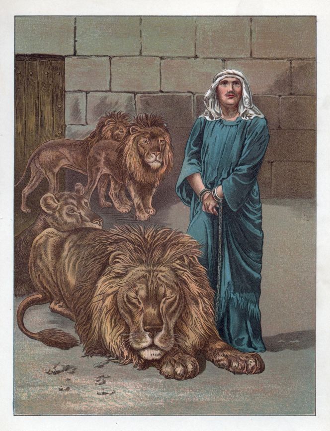Daniel in the den of lions