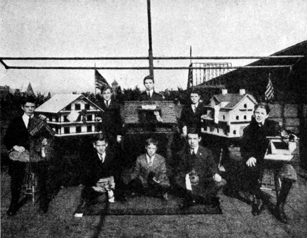 FIG. 67. PRIZEWINNERS IN DEPARTMENT STORE CONTEST.