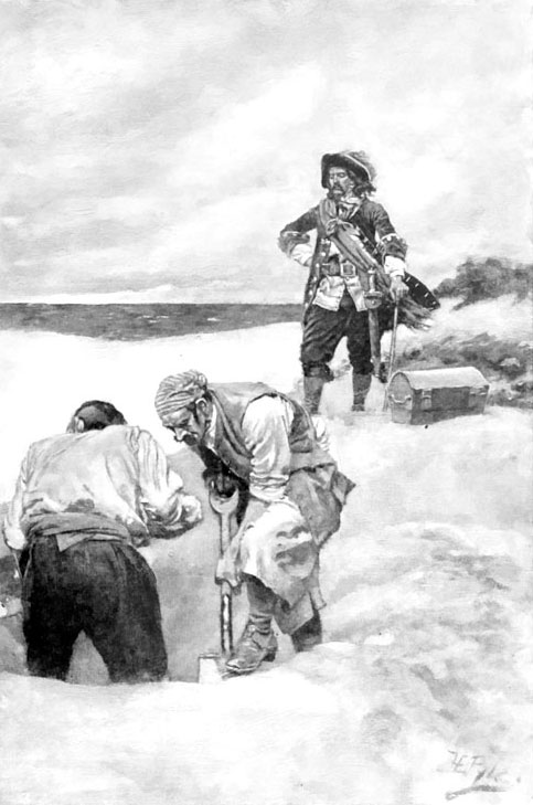 Kidd at Gardiner's Island 