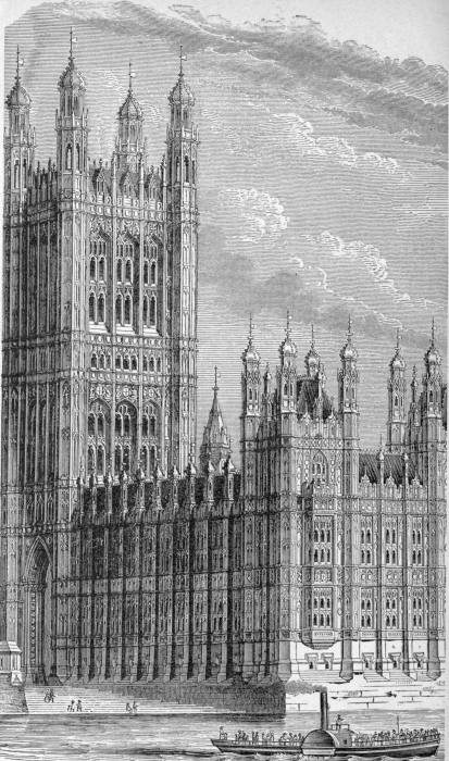 TOWER OF THE HOUSE OF PARLIAMENT.