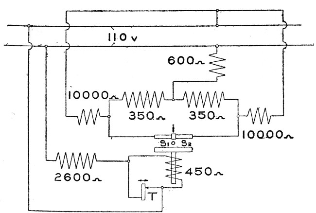 Fig. 22.—Diagram of wiring of complete 110-volt circuit.