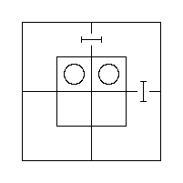Diagram representing all x are m prime and y prime m prime exists