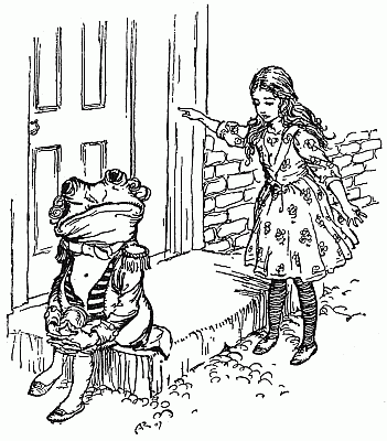 The Footman and Alice