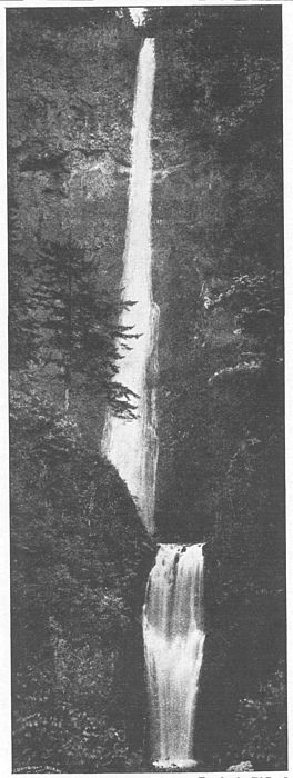 Multnomah Falls along the Columbia; named after a famous Indian chief.