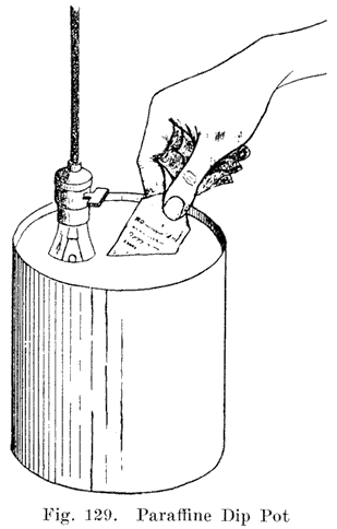 Fig. 129 Paraffine dip pot