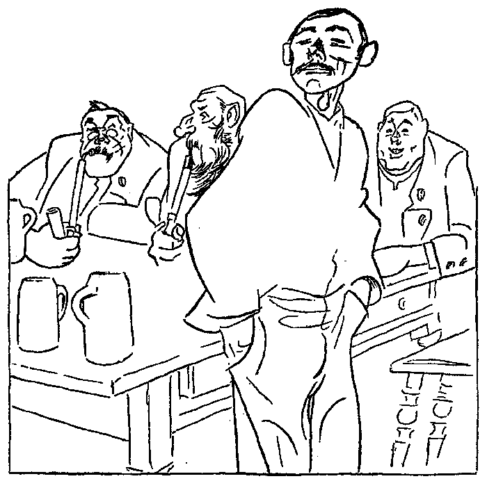 Thoma mit Taschner, Peter Thoma und Schauspieler Deng Thoma mit Taschner, Peter Thoma und Schauspieler Deng