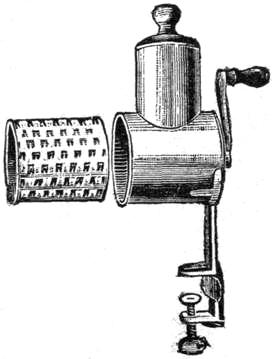 Fig. 202 a.    Price $1 00. New Almond Grater.