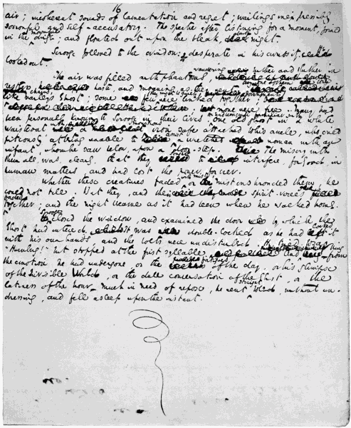 Original manuscript of Page 16.