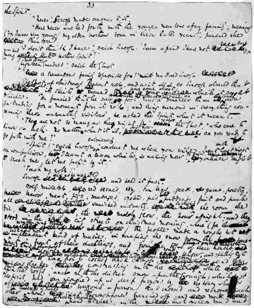 Original manuscript of Page 33.