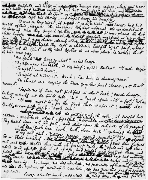 Original manuscript of Page 47.
