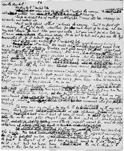 Original manuscript of Page 54.