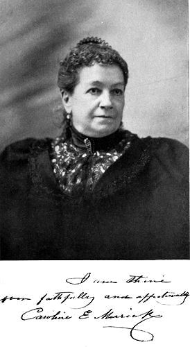 Caroline E. Merrick (Signed: "I am thine ever faithfully and affectionately Caroline E. Merrick")