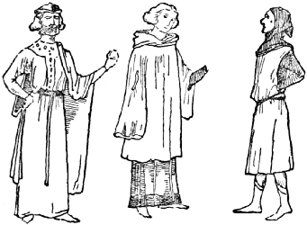Three men of the time of Edward I.
