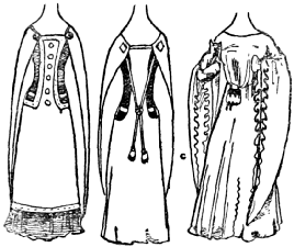 Three types of dress for women