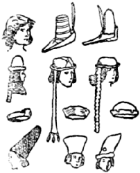 Twelve types of head-gear for men