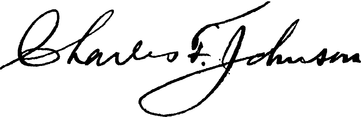 Charles F. Johnson