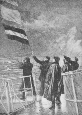 SIGNALLING FROM THE FLAG-SHIP.