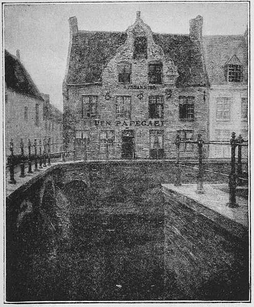 THE PAPEGAEI INN (From a picture by M. Léon Cassel)