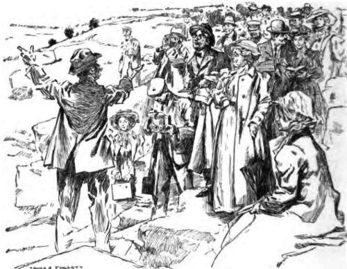 HE WOULD SWING HIS ARMS AND BEGIN, "YOU SEE—!" THE REST REQUIRED A MIND-READER