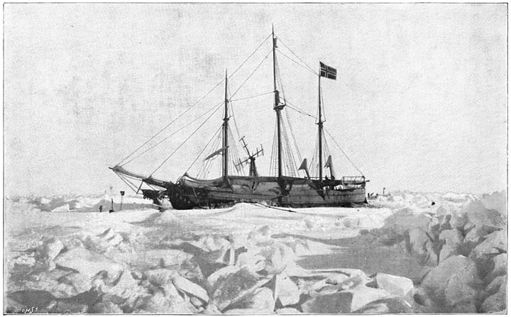 The “Fram” in the Ice. 1895