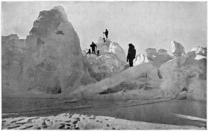 Pressure-mound near the “Fram.” April, 1895