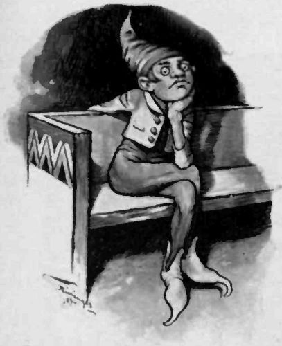 "THE LITTLE FELLOW MUSED OFT AND LONG THEREON"