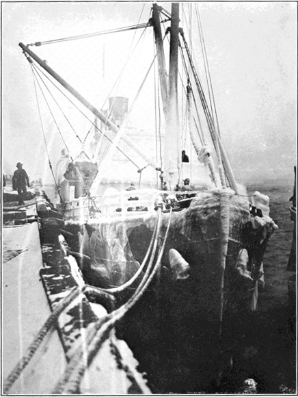 Copyright by E. A. Hegg, Juneau  Courtesy of Webster & Stevens, Seattle  A Phantom Ship