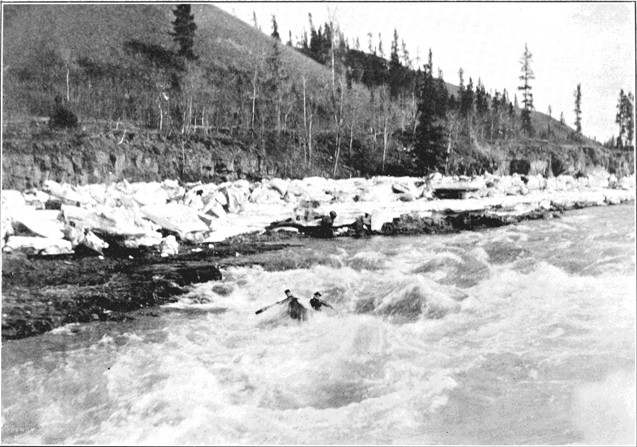 Copyright by E. A. Hegg, Juneau  White Horse Rapids