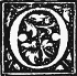 ORNAMENTAL CAPITAL 'O' ORNAMENTAL CAPITAL 'O'