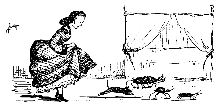 Agitation of the Better-Half of Our Artist, upon entering her chamber and making their acquaintance.