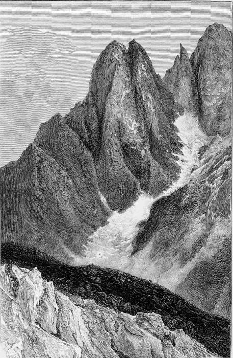 The Aiguille du Dru from the South