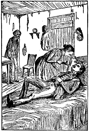 Mamma wants to see if the Prodigal is asleep