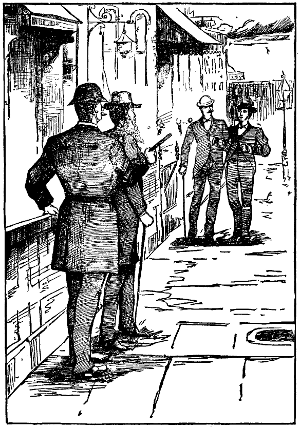 Vernet and Stanhope approaching