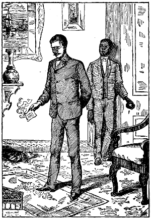 Vernet burns the letter