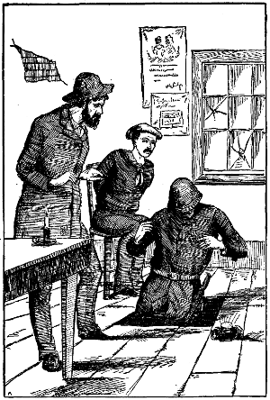 Vernet drops through the floor