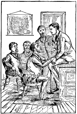 The Chief, Stanhope, Follingsbee, Ainsworht and Parks discuss the case