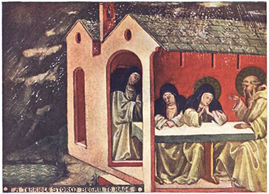 A TERRIBLE STORM BEGAN TO RAGE.